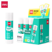得力(deli)36g高粘度PVA固体胶水/胶棒 快干耐用便携 学习生...